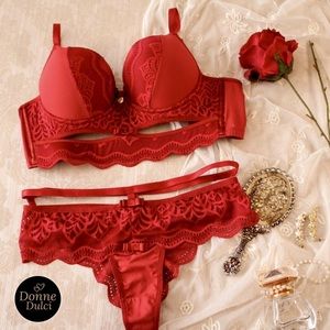 Serenade super push-up longline bra & cheeky panty set
